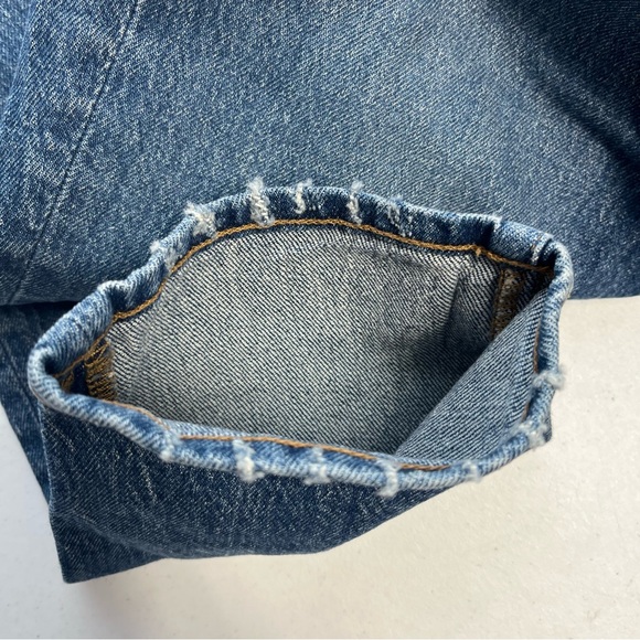 Madewell 26 2 NWT Straight Leg Jeans Pants Cotton The Perfect Vintage Jean HR - Picture 8 of 9